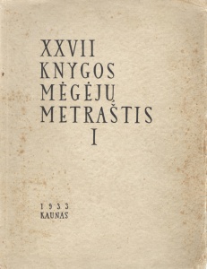 XXVII KNYGOS MĖGĖJŲ METRAŠTIS T I.jpeg
